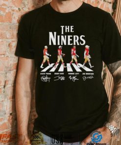 The Niners San Francisco 49ers abbey road signatures T Shirt