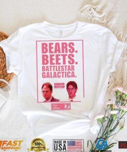 The Office Bears Beets Battlestar Galactica movie shirt