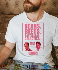 The Office Bears Beets Battlestar Galactica movie shirt