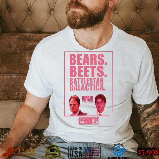 The Office Bears Beets Battlestar Galactica movie shirt