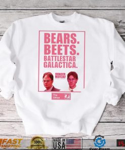 The Office Bears Beets Battlestar Galactica movie shirt