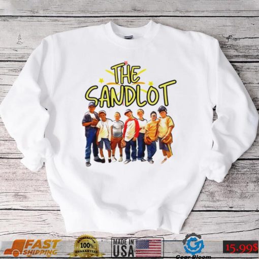 The Sandlot baseball squad shirt