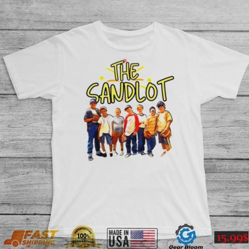 The Sandlot baseball squad shirt