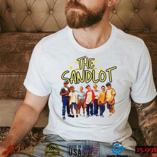 The Sandlot baseball squad shirt