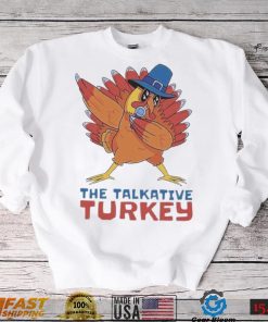 The Talkative Turkey Dabbing Thanksgiving Shirt