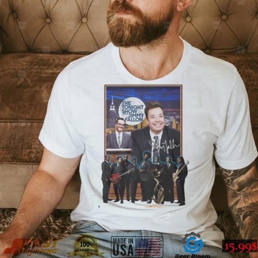 The Tonight Show Starring Jimmy Fallon Signature Shirt