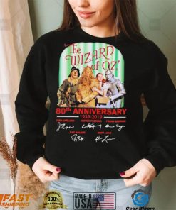 The Wizard Of Oz 80th Anniversary 1939 2019 Signatures Shirt