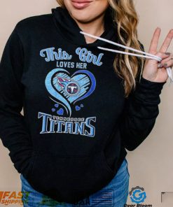 This Girl Loves Heart Tennessee Titans Shirt