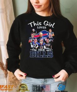 This Girl Loves Her Buffalo Bills Signatures Shirt