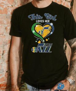 This Girl Loves Her Utah Jazz Basketball Shirt