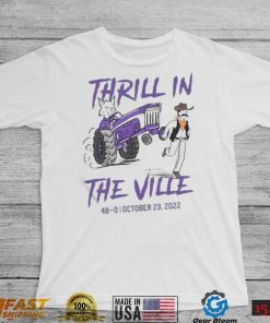 Thrill In The Ville 48 0 October 29 2022 Shirt