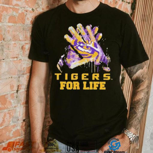 Tigers For Life Hand Shirt