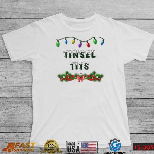 Tinsel Tits And Jingle Balls Matching Christmas Couple Shirt