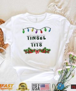 Tinsel Tits And Jingle Balls Matching Christmas Couple Shirt