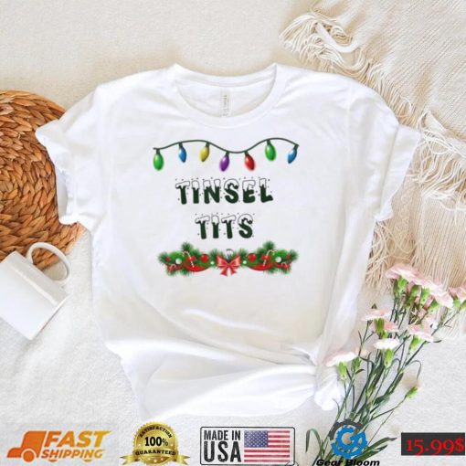 Tinsel Tits And Jingle Balls Matching Christmas Couple Shirt