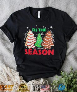 Tis’ The Season Christmas Tree Cakes Debbie Xmas Shirt