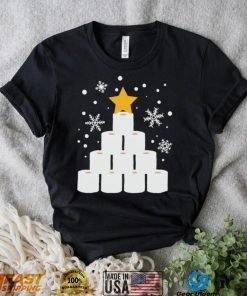 Toilet Paper Chrismas Tree Funny Shirt