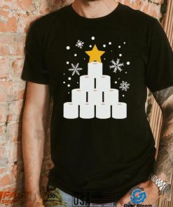 Toilet Paper Chrismas Tree Funny Shirt