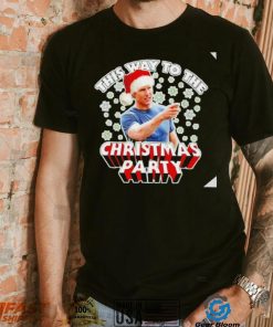 Tom Cruise This way to the Christmas party shirt