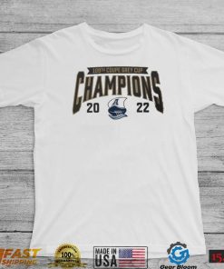 Toronto Argonauts 109th Coupe Grey Cup Champions 2022 Shirt