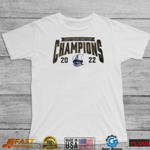 Toronto Argonauts 109th Coupe Grey Cup Champions 2022 Shirt