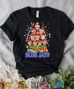 Toronto Blue Jays Team Christmas With My Blue Jays Tree Shirt