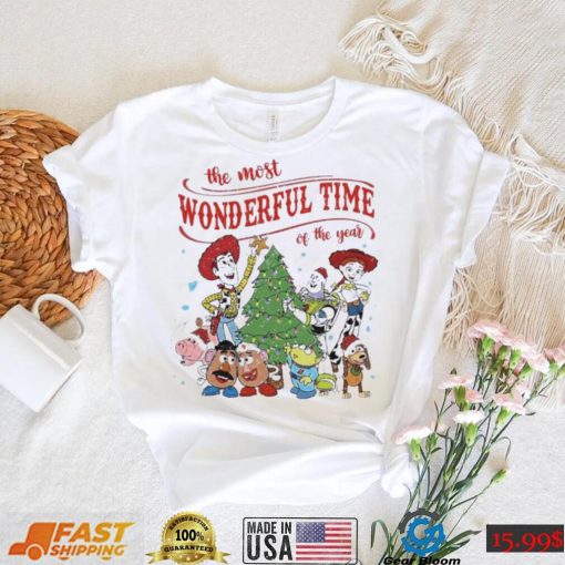 Toy Story Disney It’s Most Wonderful Time Of The Year Christmas Shirt