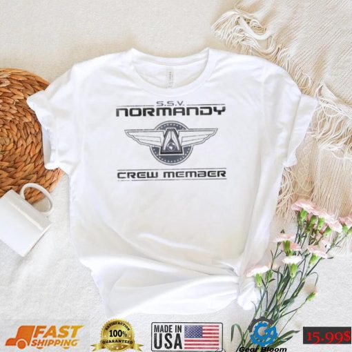 Ssv Normandy Athletic Crew Member Mass Effect Shirt