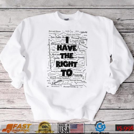 Trending Design Know Your Rights Unisex Sweatshirt