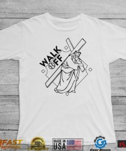 Troy P Silva Jesus walk off baseball art shirt