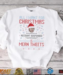 Trump Mean Tweets Christmas Ugly Sweatshirt