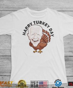 Turkey Biden Happy Thanksgiving Shirt