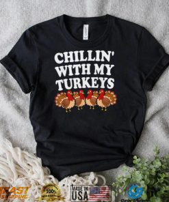 Turkeys Thanksgiving Pilgrim Holiday T Shirt