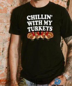 Turkeys Thanksgiving Pilgrim Holiday T Shirt