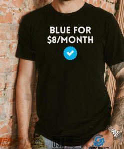 Twitter Blue for $8 on month T Shirt