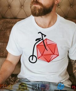 Twogether Studios Keith Baker D20 bike art shirt