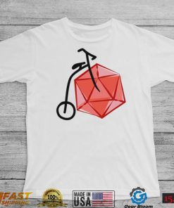 Twogether Studios Keith Baker D20 bike art shirt