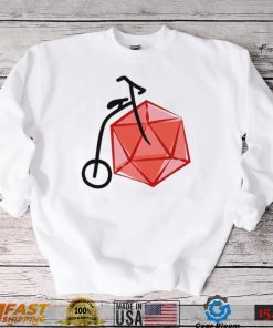 Twogether Studios Keith Baker D20 bike art shirt