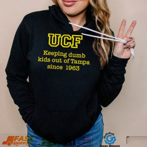 UCF keeping dumb kids out of Tampa 1963 retro shirt