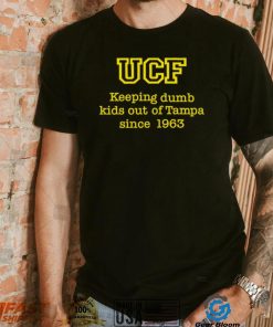 UCF keeping dumb kids out of Tampa 1963 retro shirt