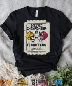 UGA Vs. LSU SEC Championship Bound 2022 Shirt