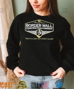 USA Donald Trump Border Wall Construction Company Shirt