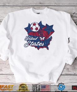 USA Soccer Vintage Map Shirt