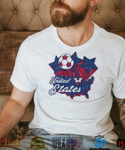 USA Soccer Vintage Map Shirt