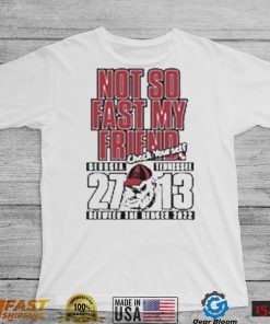 University of Georgia Football 2022 Dawgs Win over Tennessee Score T Shirt