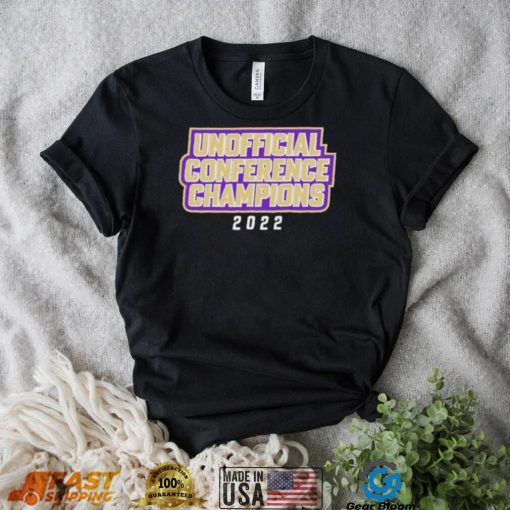 Unofficial Conference Champs 2022 JMU Football Shirt