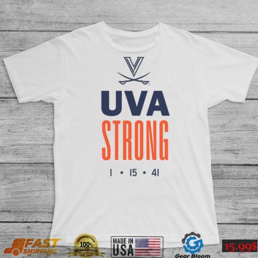 Uva Football Uva Strong 1 15 41 Tee Shirt