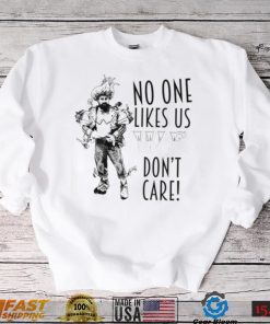 Jason Kelce Mummer No One Likes Us Clean Philadelphia Eagles Unisex Sweatshirt