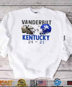 Vanderbilt 24 21 Kentucky football 2022 game day matchup final score shirt