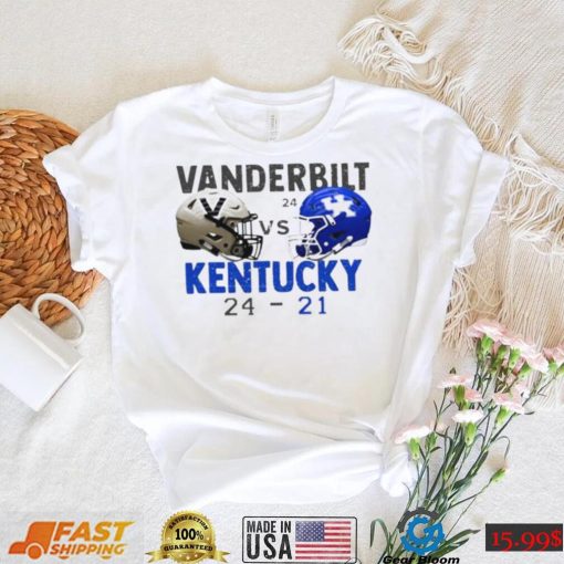 Vanderbilt 24 21 Kentucky football 2022 game day matchup final score shirt